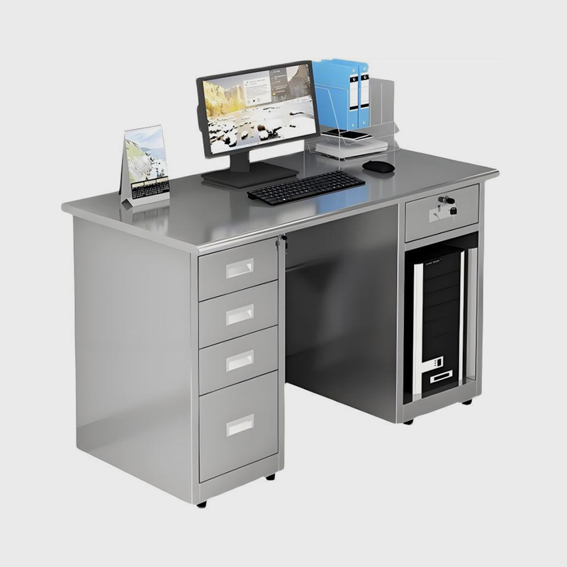 স্টেইনলেস স্টীল ধুলো-মুক্ত কম্পিউটার ডেস্ক